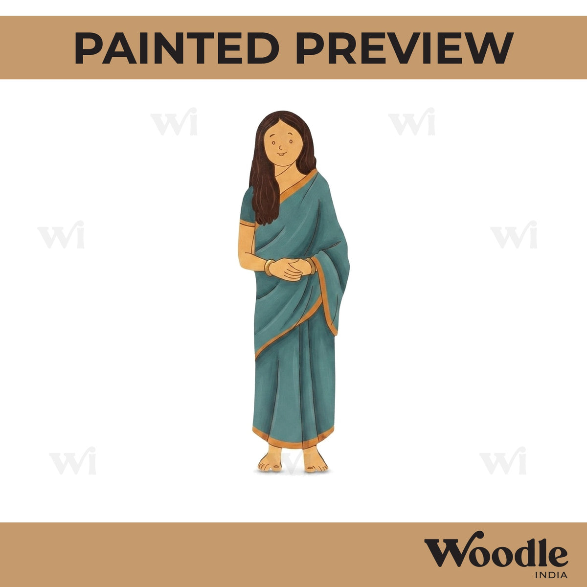Woman Pre Marked MDF Design 36