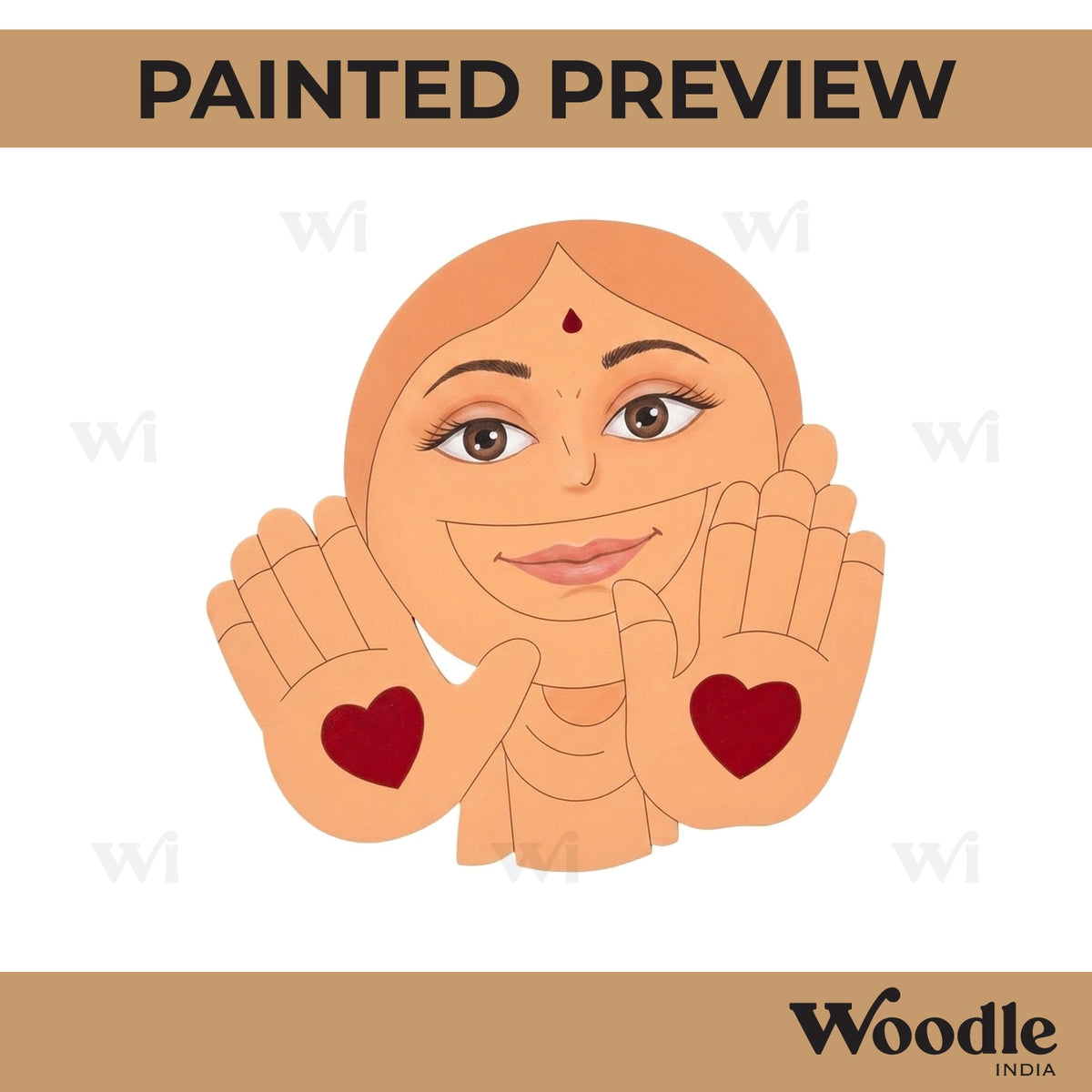 Woman Pre Marked MDF Design 51