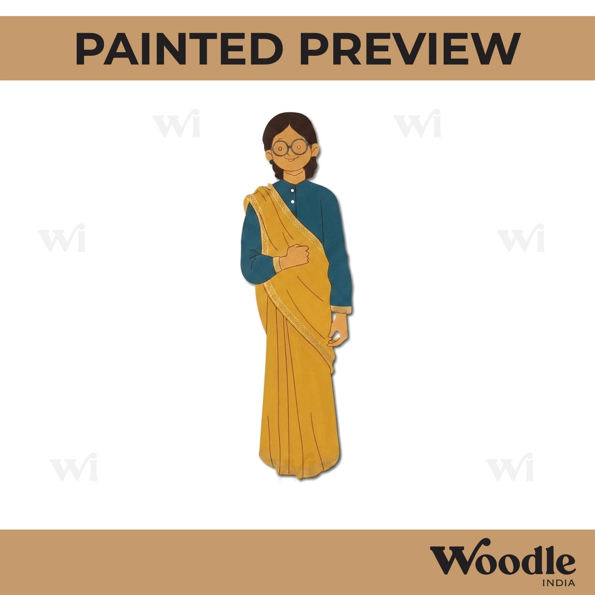 Woman Pre Marked MDF Design 56
