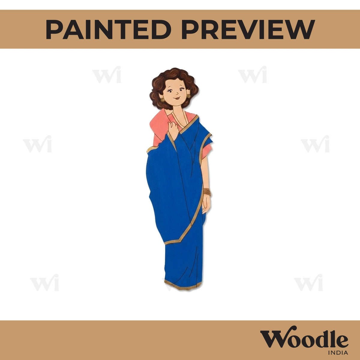 Woman Pre Marked MDF Design 57