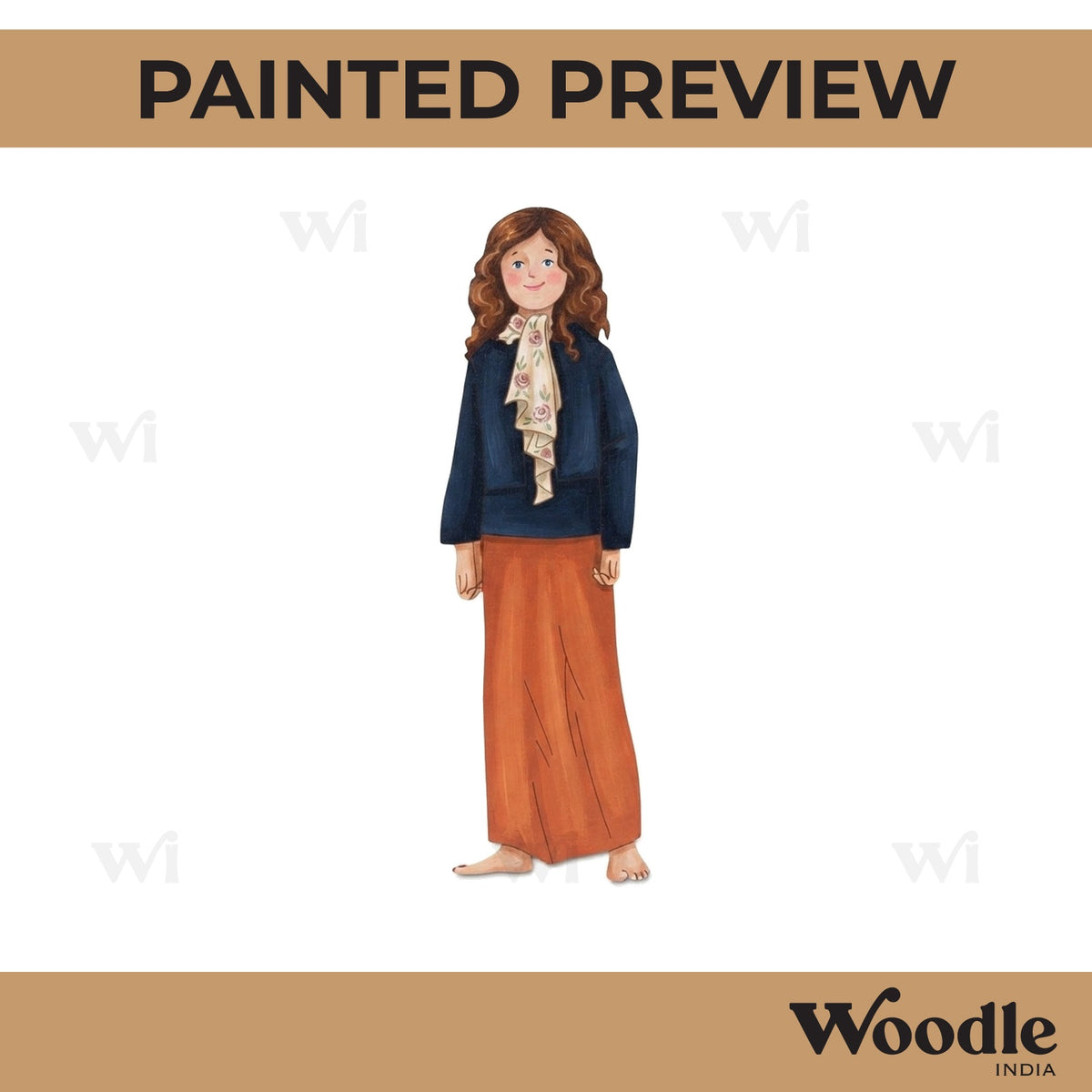 Woman Pre Marked MDF Design 58