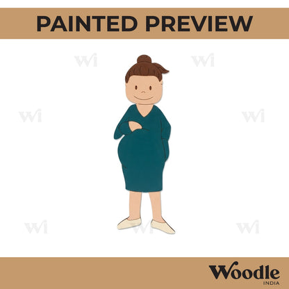 Woman Pre Marked MDF Design 6