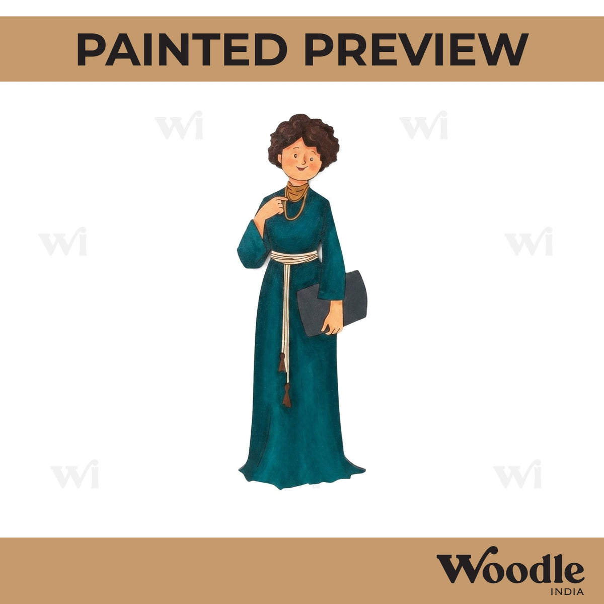 Woman Pre Marked MDF Design 60
