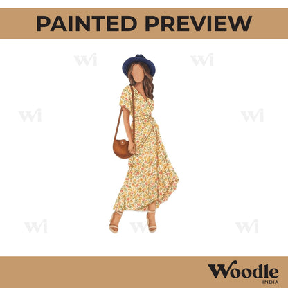 Woman Pre Marked MDF Design 61