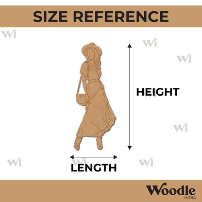 Woman Pre Marked MDF Design 61