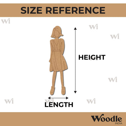 Woman Pre Marked MDF Design 66