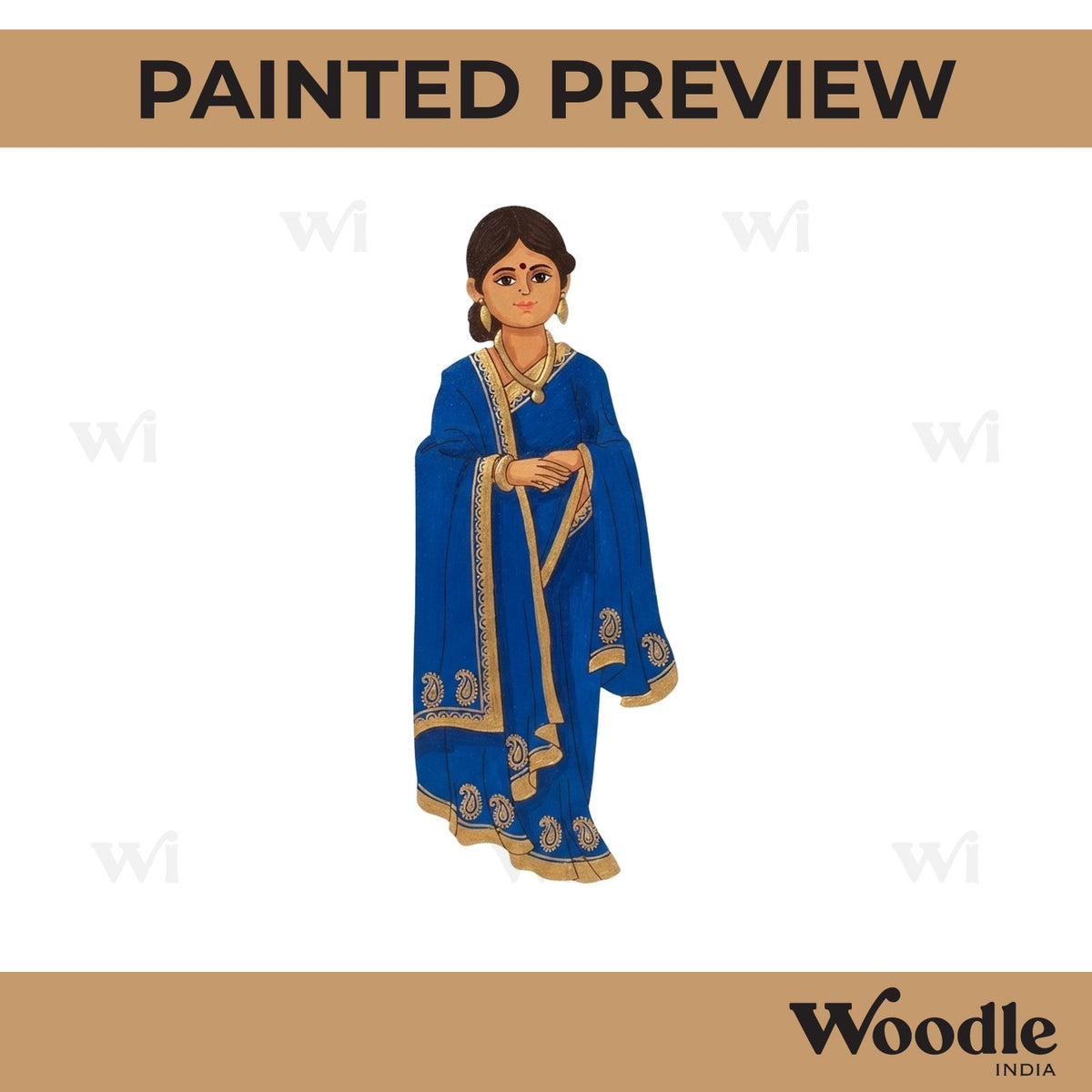 Woman Pre Marked MDF Design 28
