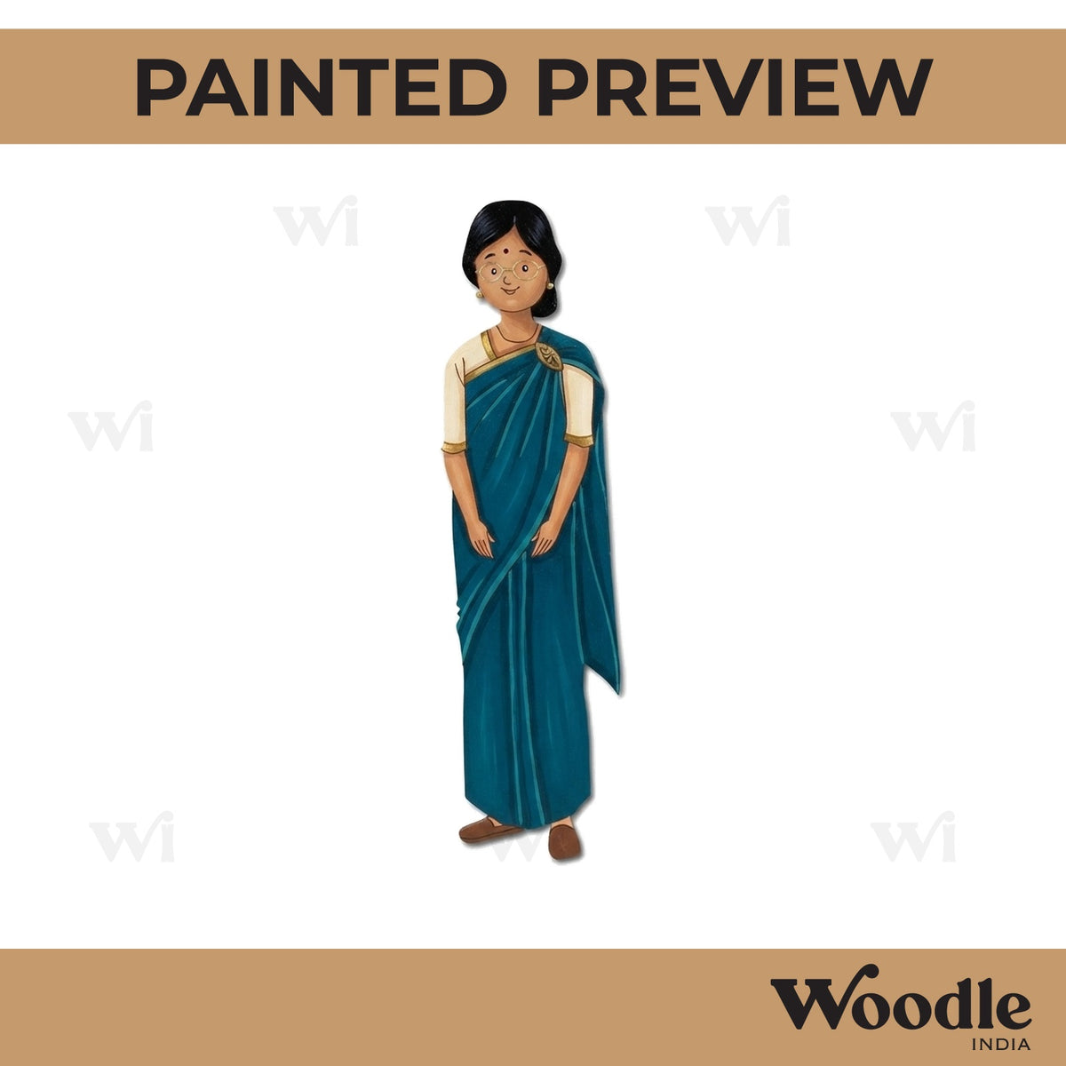 Woman Pre Marked MDF Design 32