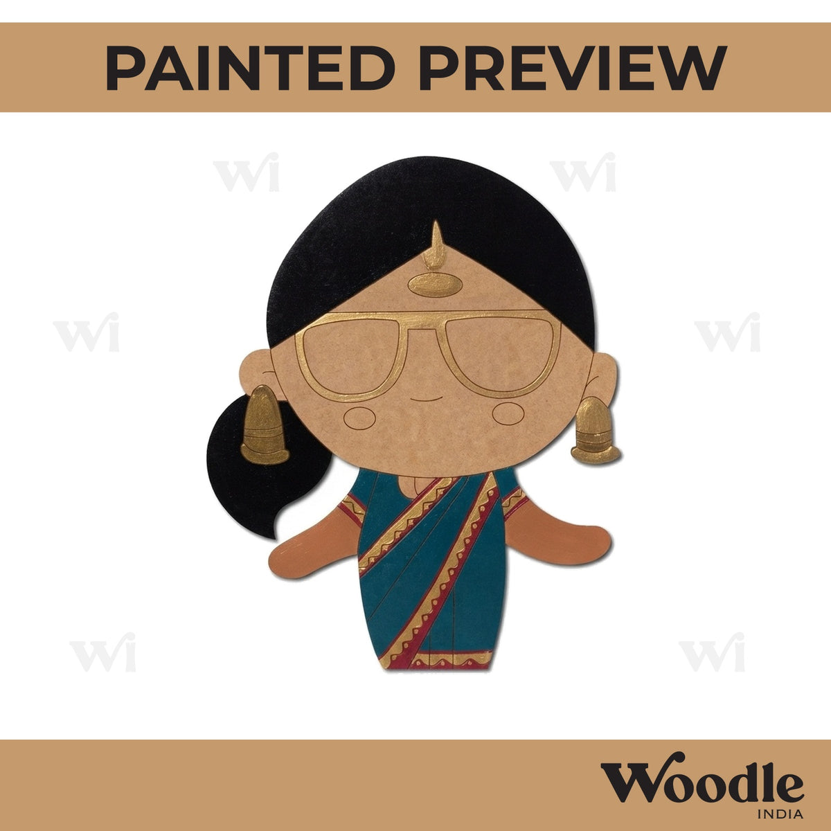 Woman Pre Marked MDF Design 47