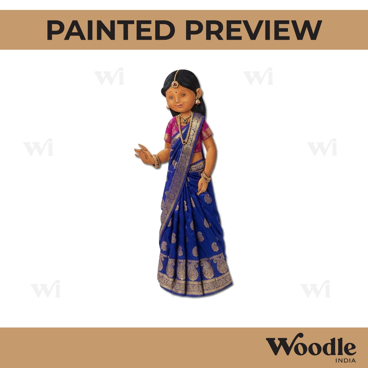 Woman Pre Marked MDF Design 52
