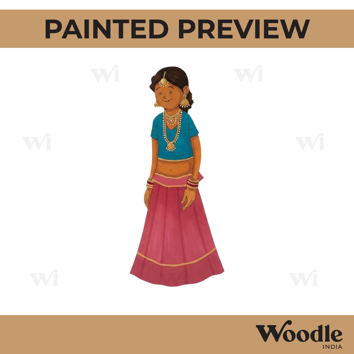 Woman Pre Marked MDF Design 53