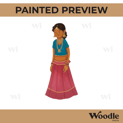 Woman Pre Marked MDF Design 53
