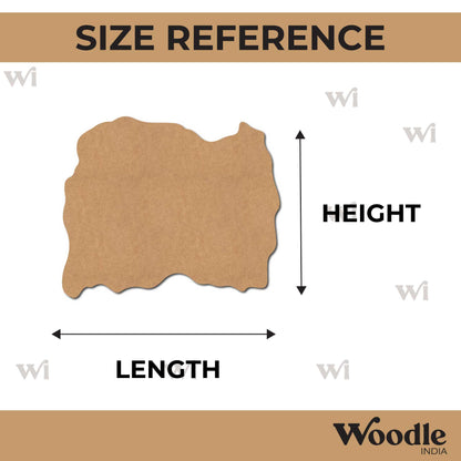 Wooden Shape Cutout MDF Design 1