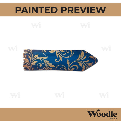 Wooden Arrow Base Cutout MDF Design 1