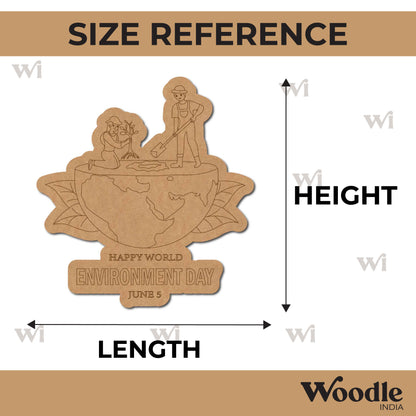 World Environment Day Pre Marked Base MDF Design 1