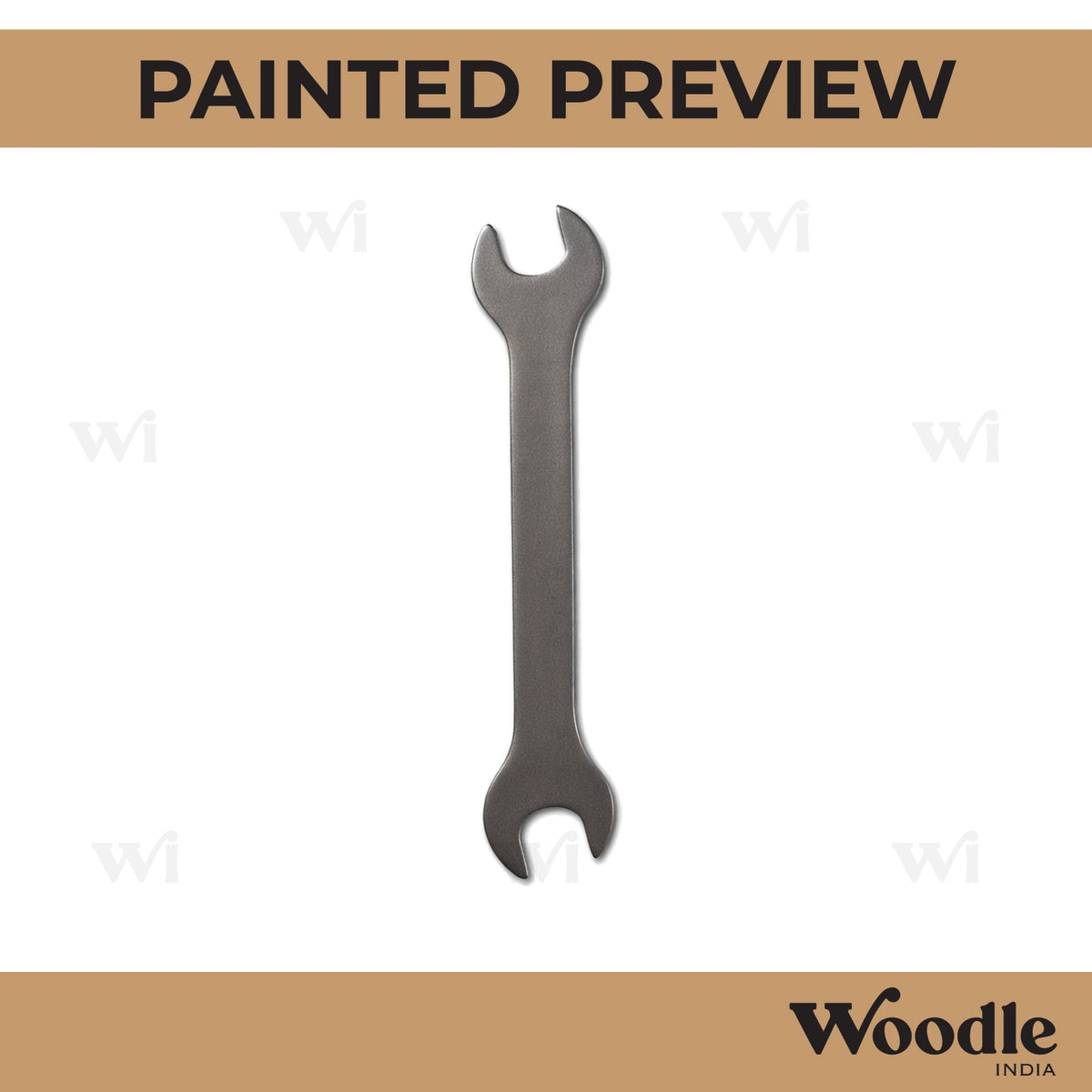 Wrench Tool Cutout MDF Design 6