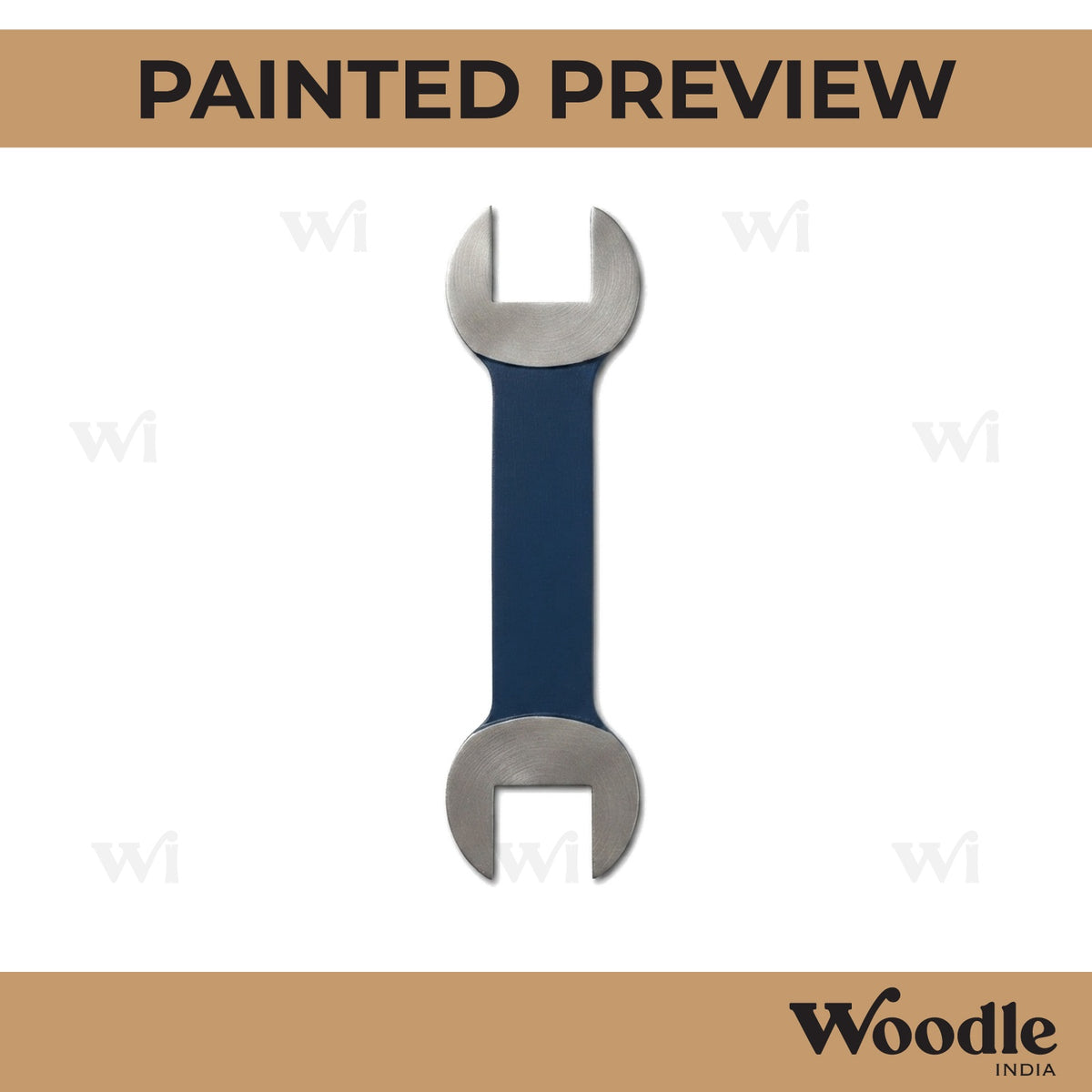 Wrench Tool Cutout MDF Design 7