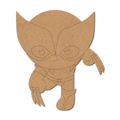 X-Men Wolverine Marvel Pre Marked MDF Design 1