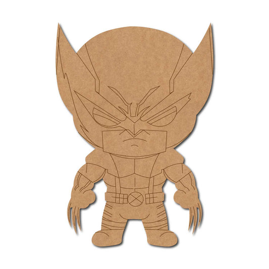 X-Men Wolverine Marvel Pre Marked MDF Design 2