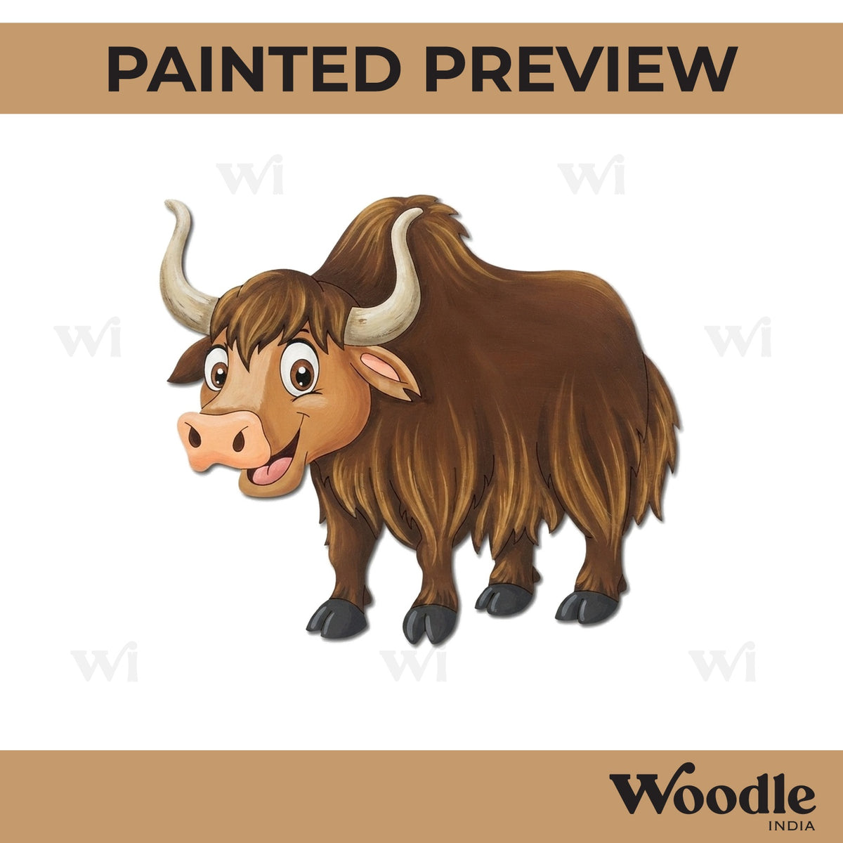 Yak Pre Marked MDF Design 1