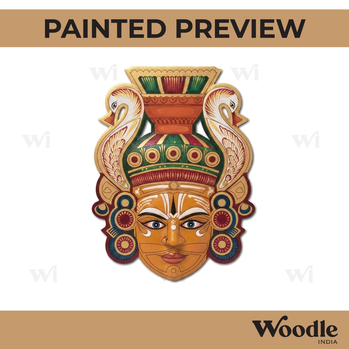 Yakshagana Pre Marked MDF Design 1