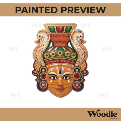 Yakshagana Pre Marked MDF Design 1