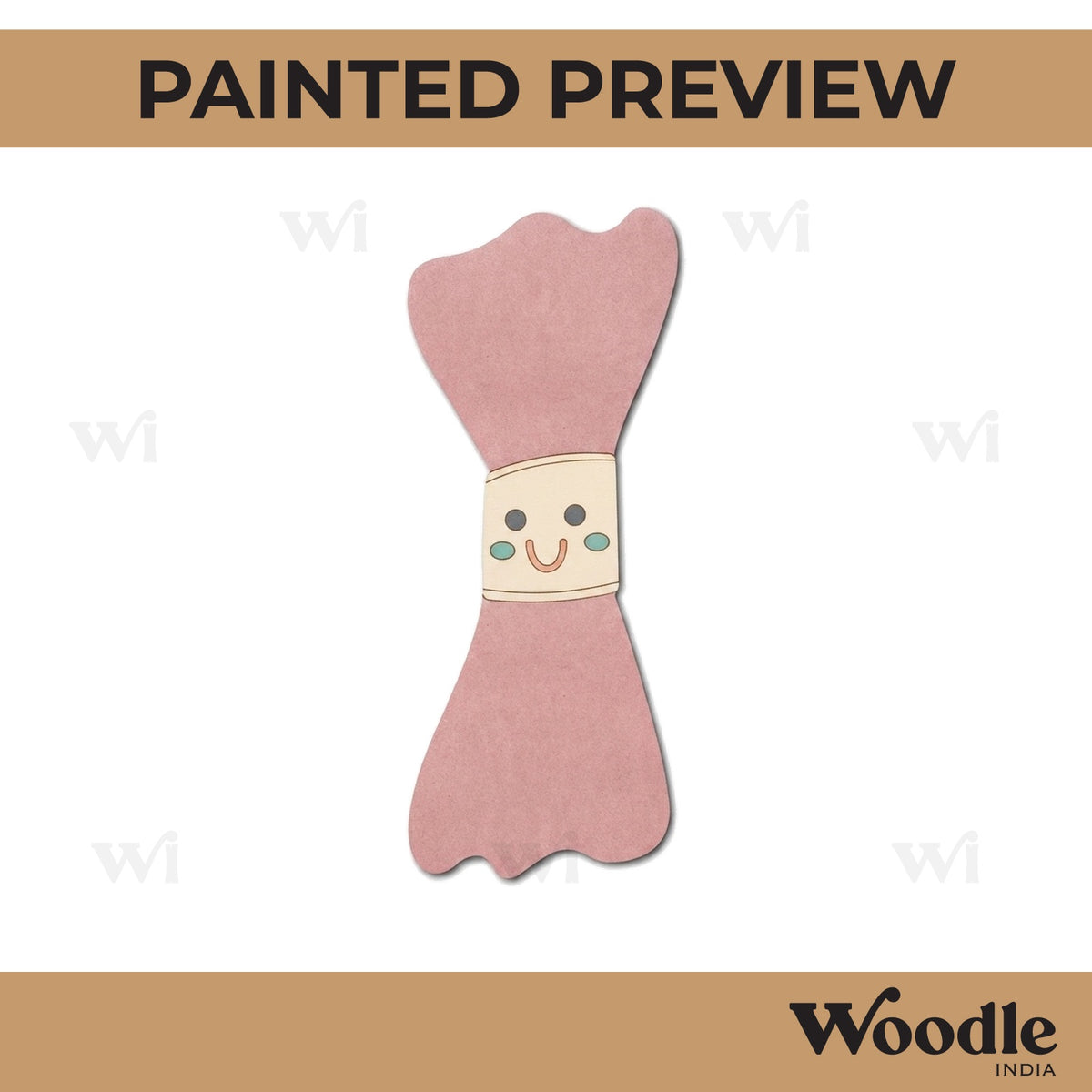 Yarn Thread Roll Pre Marked MDF Design 1