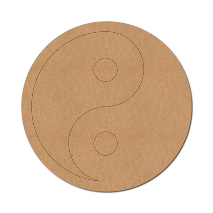 Ying Yang Pre Marked MDF Design 1