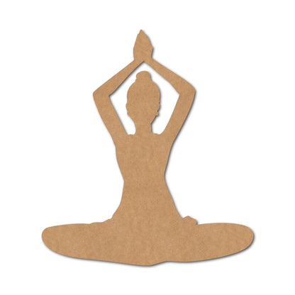 Yoga Girl Pre Marked MDF Design 10