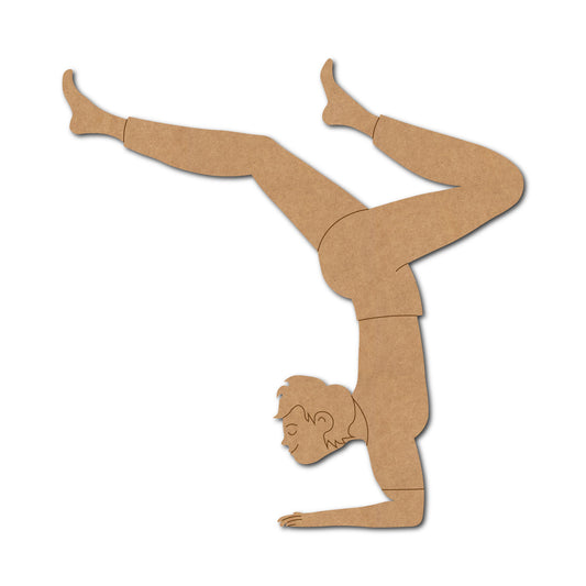 Yoga Man Pre Marked MDF Design 1