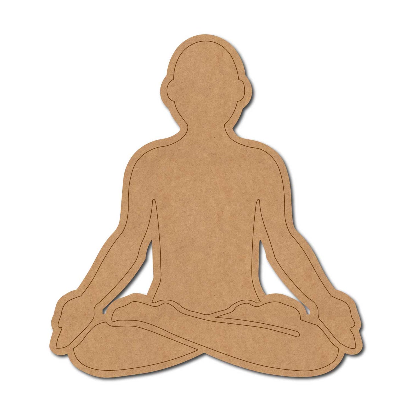 Yoga Pose Pre Marked MDF Design 1
