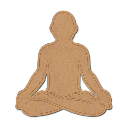 Yoga Pose Pre Marked MDF Design 1