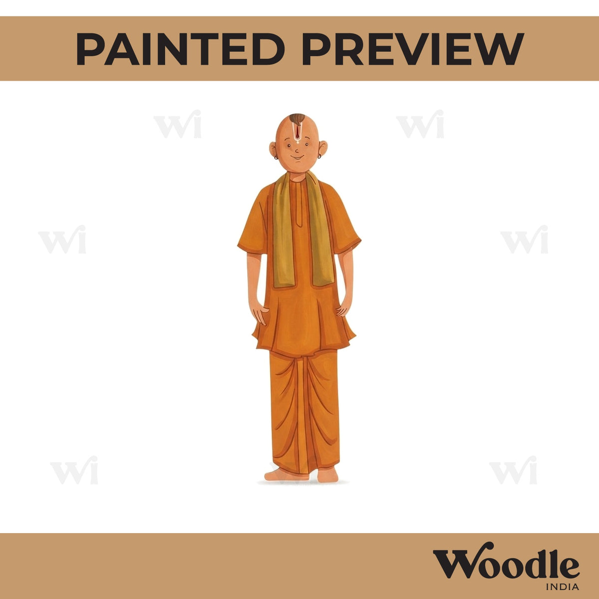 Yogi Adityanath Pre Marked MDF Design 1