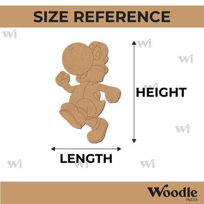 Yoshi Mario Pre Marked MDF Design 2