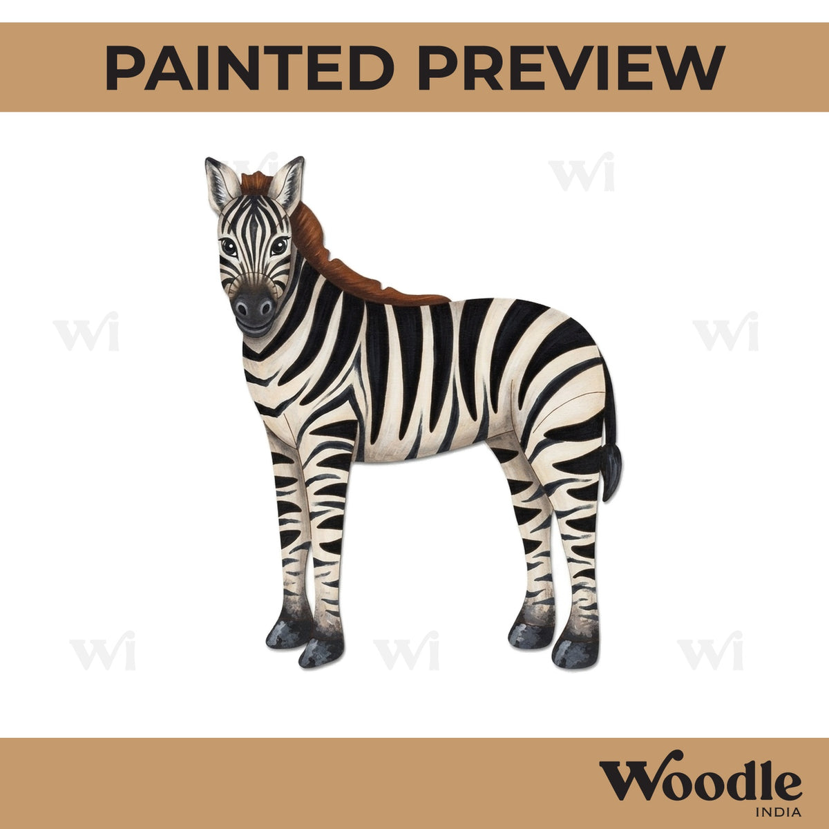 Zebra Pre Marked MDF Design 2