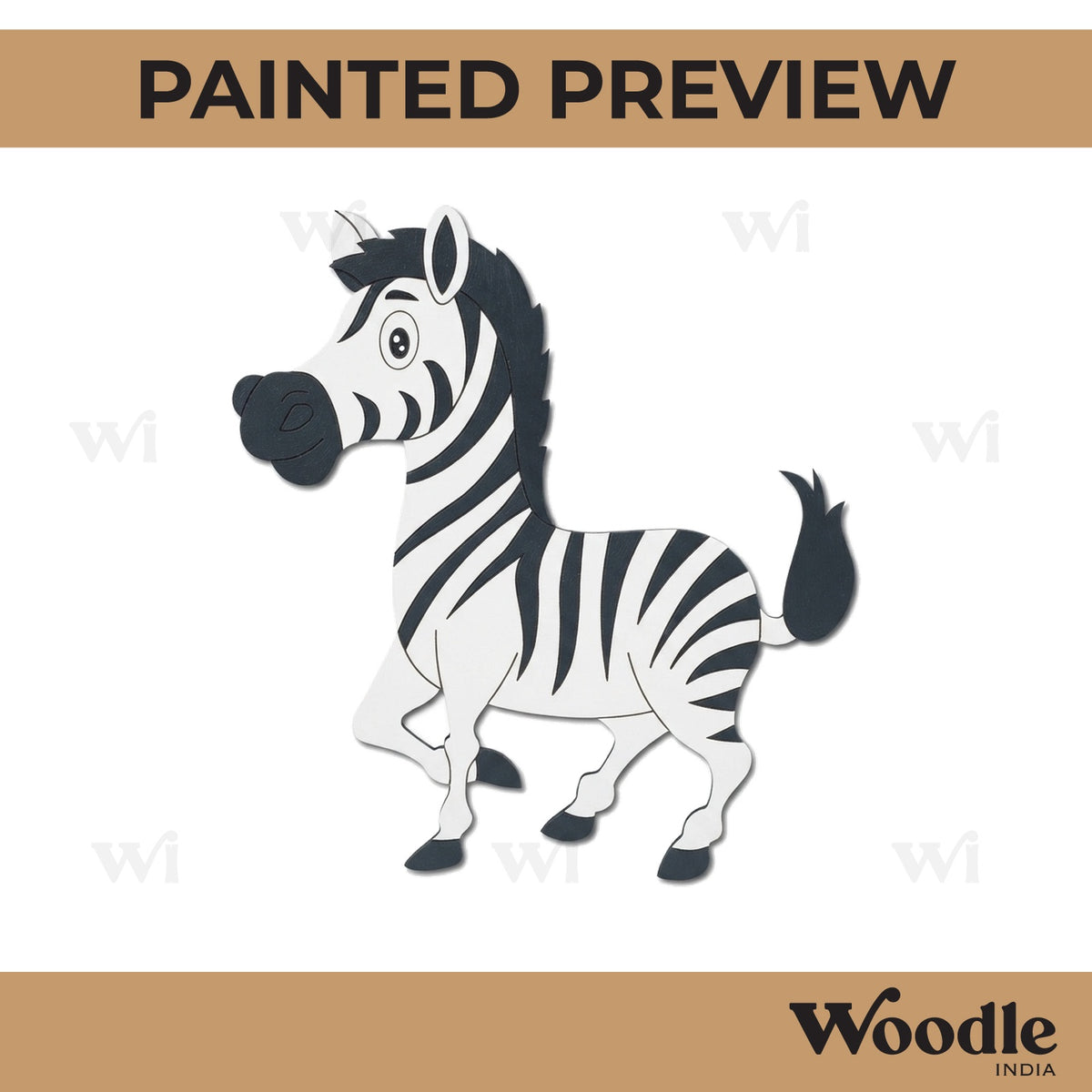 Zebra Pre Marked MDF Design 3