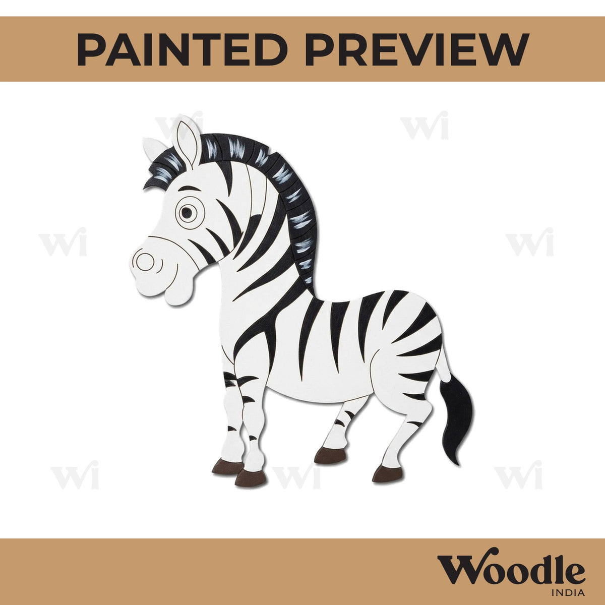 Zebra Pre Marked MDF Design 5