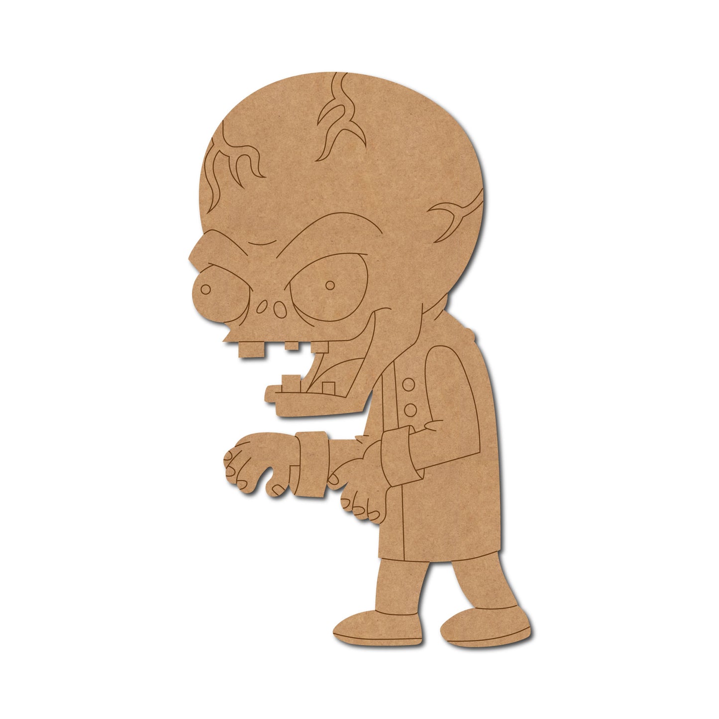 Zombie Pre Marked MDF Design 2