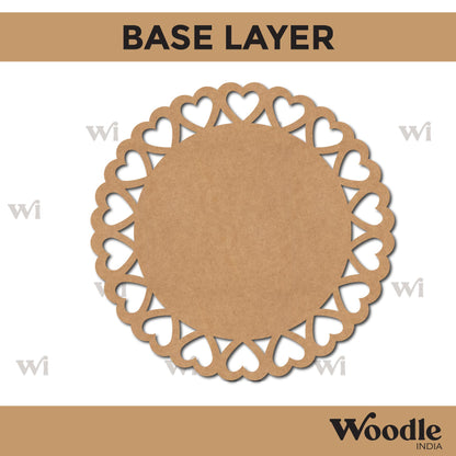 Diya Tealight Holder MDF Design 51