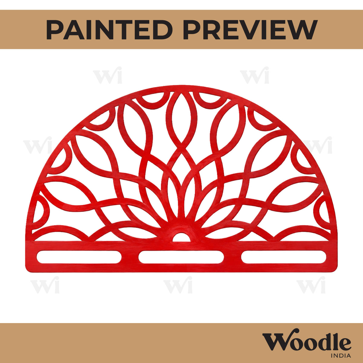 Macrame Dream Catcher Cutout MDF Design 1